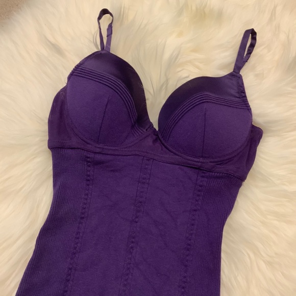 GUESS By MARCIANO Purple Bustier - size XS - Picture 1 of 6